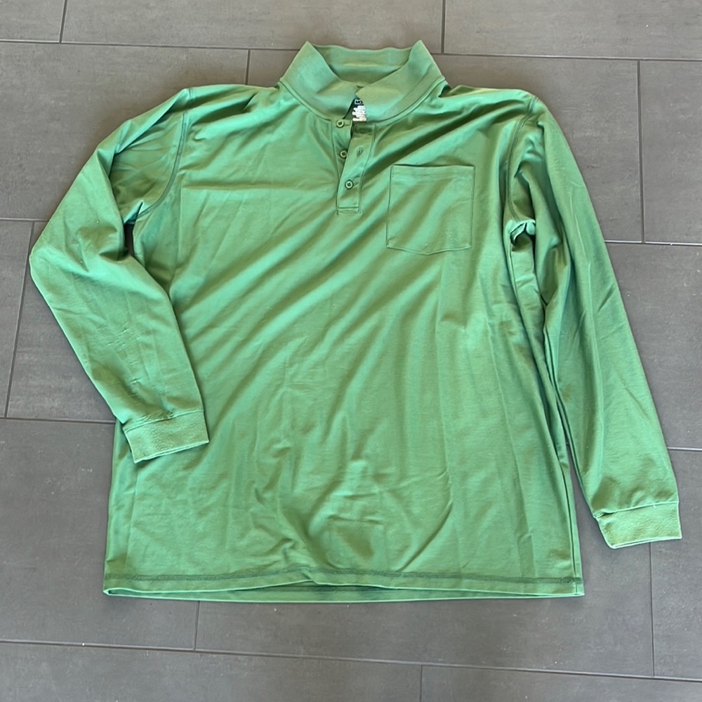 Men’s long sleeve polo shirt